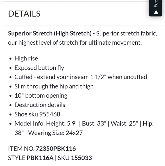 BKE Billie High Rise Ankle Skinny Jean - Picture 7 of 12